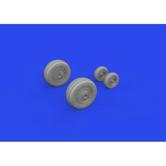 F-4E wheels 1/48 MENG - Eduard Accessories 648882