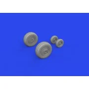 F-4E wheels 1/48 MENG - Eduard Accessories 648882