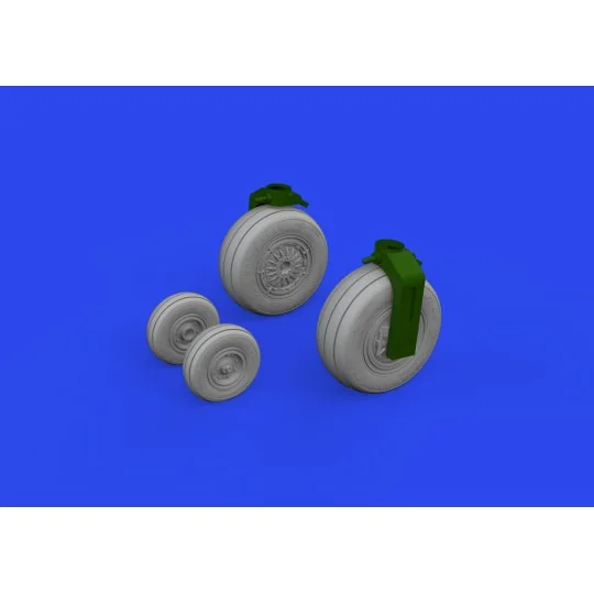 F-4E wheels 1/48 MENG, 1/48 - Eduard Accessories 648882