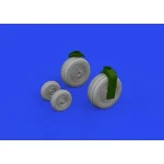F-4E wheels 1/48 MENG, 1/48 - Eduard Accessories 648882