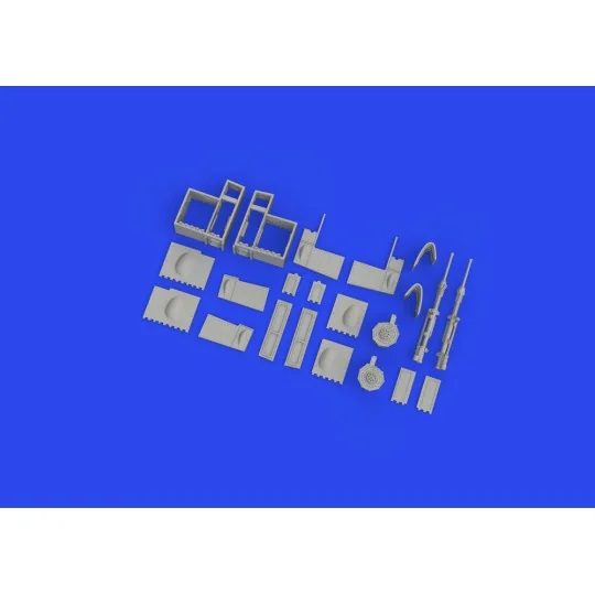 A6M3 gun bays short barrel PRINT 1/48 EDUARD, 1/48 - Eduard Accesso...