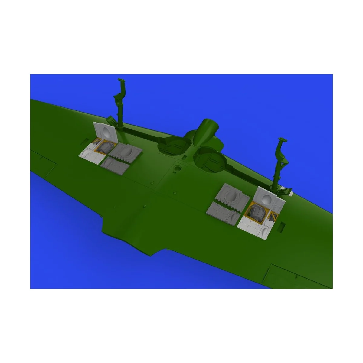 A6M3 gun bays short barrel PRINT 1/48 EDUARD, 1/48 - Eduard Accesso...