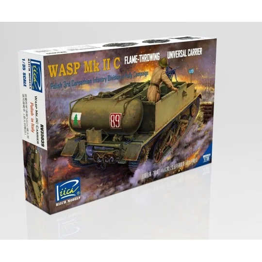 Polish Army Universal Carrier Wasp Mk.IIC, 1/35 - Riich Models RV35039