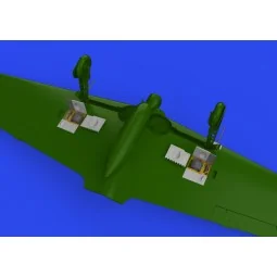 A6M3 gun bays long barrel PRINT 1/48 EDUARD - Eduard Accessories 64...