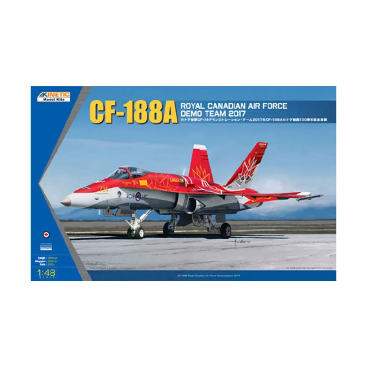 CF-188A DEMO 2017, 1/48 - KINETIC K48070