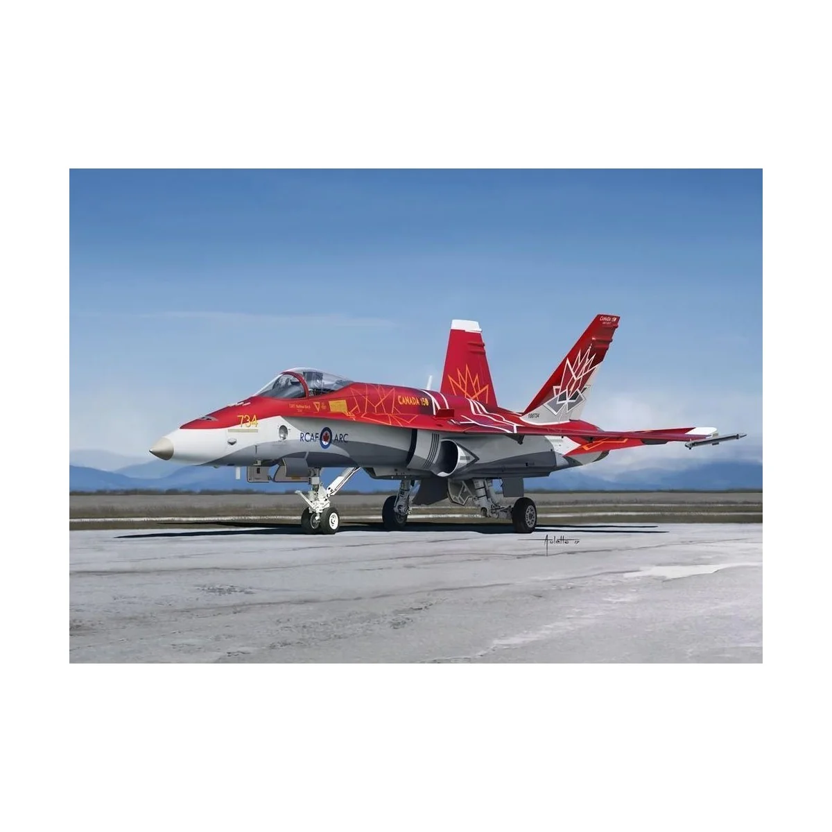 CF-188A DEMO 2017, 1/48 - KINETIC K48070