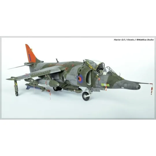 HARRIER GR1/GR3, 1/48 - KINETIC K48060