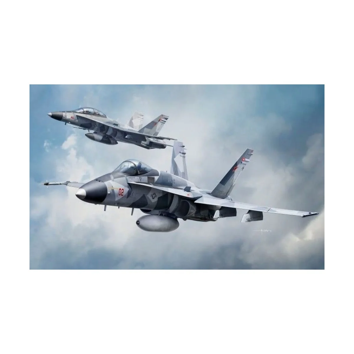 F/A-18A/D AGRESSOR, 1/48 - KINETIC K48088