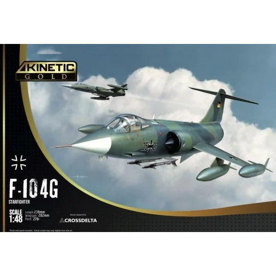 F-104G German Air Force and Marine, 1/48 - KINETIC K48083