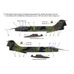 F-104G German Air Force and Marine, 1/48 - KINETIC K48083 2