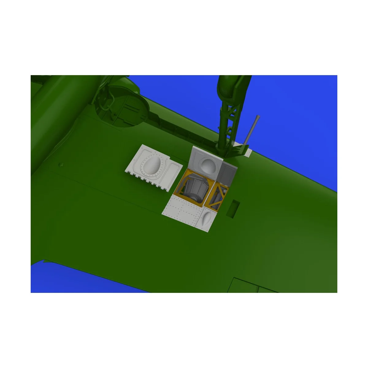 A6M3 gun bays long barrel PRINT 1/48 EDUARD - Eduard Accessories 64...