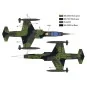 F-104G German Air Force and Marine, 1/48 - KINETIC K48083