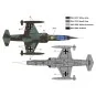 F-104G German Air Force and Marine, 1/48 - KINETIC K48083