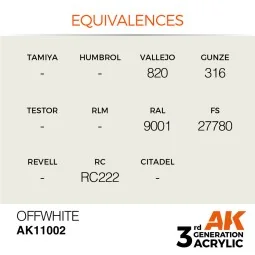 Offwhite 17ml - AK Interactive AK11002 2