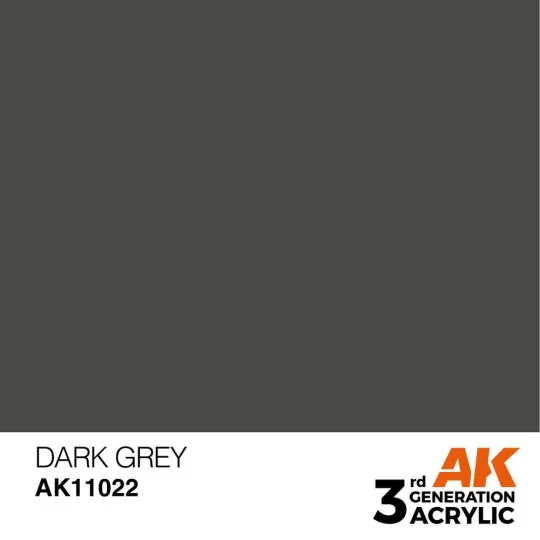 Dark Grey 17ml - AK Interactive AK11022