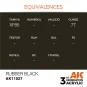 Rubber Black 17ml - AK Interactive AK11027