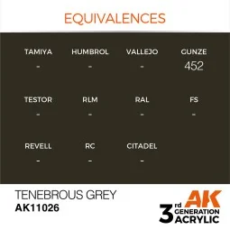 Tenebrous Grey 17ml - AK Interactive AK11026 2
