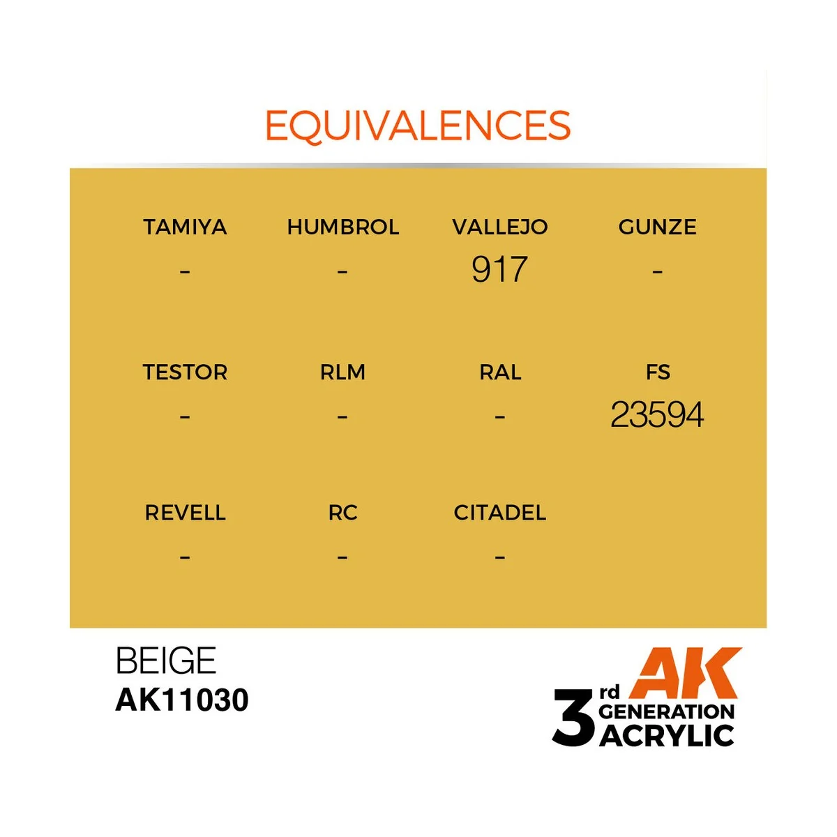 Beige 17ml - AK Interactive AK11030