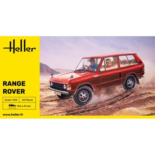 Range Rover, 1/43 - Heller 80181 Range Rover, 1/43 - Heller 80181