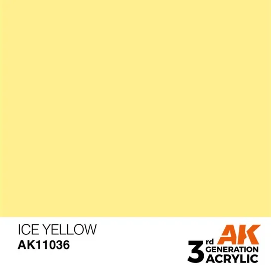 Ice Yellow 17ml - AK Interactive AK11036