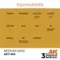 Medium Sand 17ml - AK Interactive AK11034