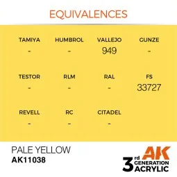 Pale Yellow 17ml - AK Interactive AK11038 2