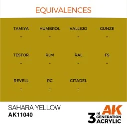 Sahara Yellow 17ml - AK Interactive AK11040 2