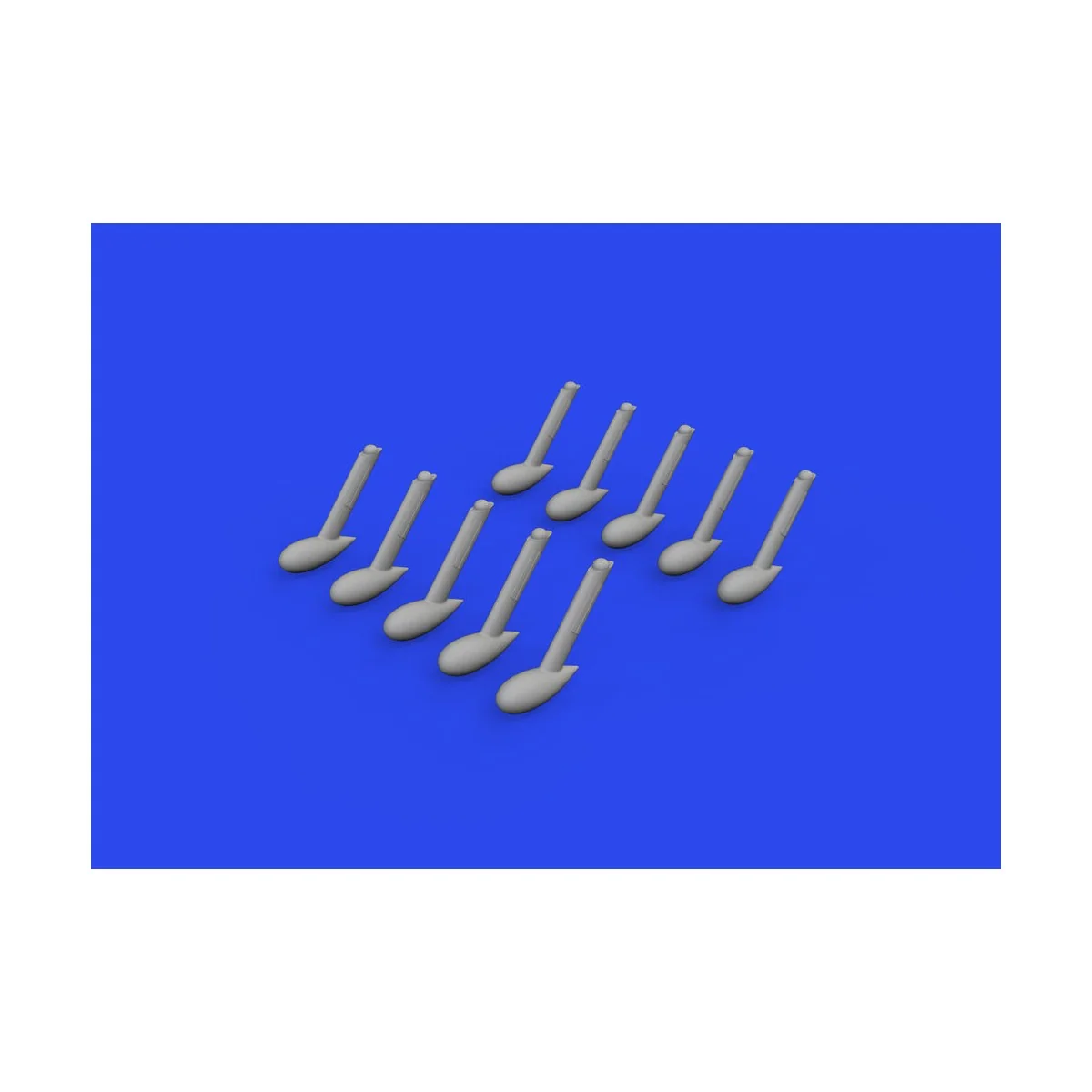 Bf 109 balance weights PRINT 1/48 EDUARD - Eduard Accessories 648894