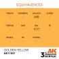 Golden Yellow 17ml - AK Interactive AK11041