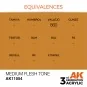 Medium Flesh Tone 17ml - AK Interactive AK11054