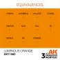 Luminous Orange 17ml - AK Interactive AK11082