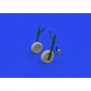 Hurricane Mk.I wheels 1/48 HOBBY BOSS, 1/48 - Eduard Accessories 64...