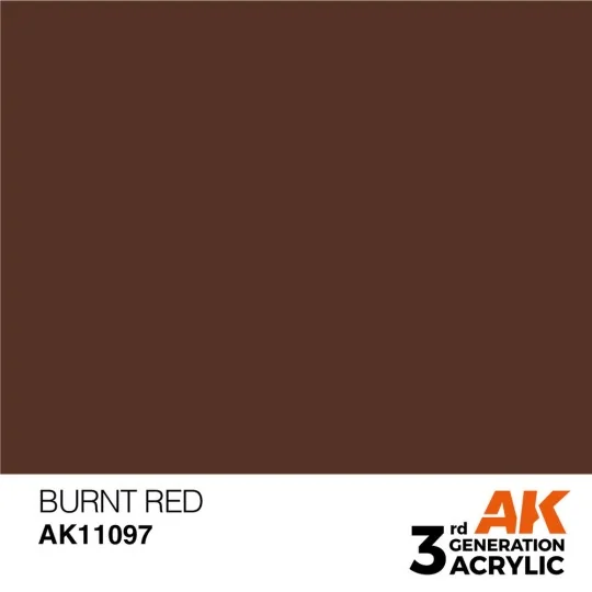 Burnt Red 17ml - AK Interactive AK11097