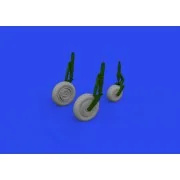 MiG-17 wheels 1/48 AMMO - Eduard Accessories 648899