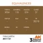 Tan Earth 17ml - AK Interactive AK11121