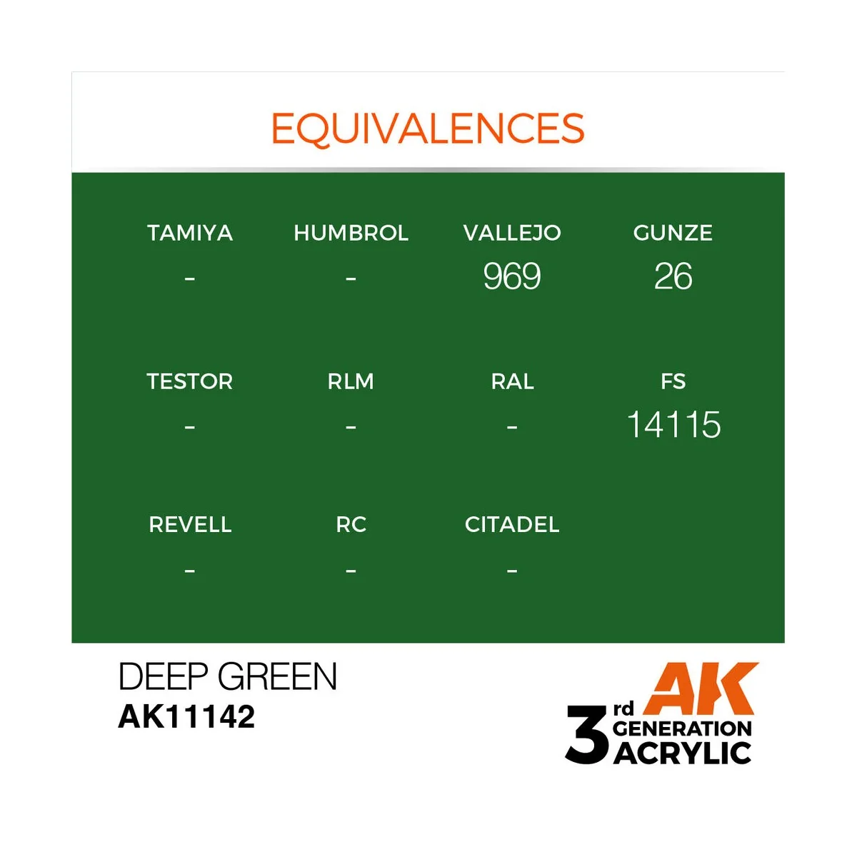 Deep Green 17ml - AK Interactive AK11142