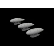 Bf 109K external fuel tanks, 1/48 - Eduard Accessories 648906 Bf 109K external fuel tanks, 1/48 - Eduard Accessories 648906