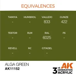 Alga Green 17ml - AK Interactive AK11152 2