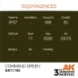 Command Green 17ml - AK Interactive AK11155
