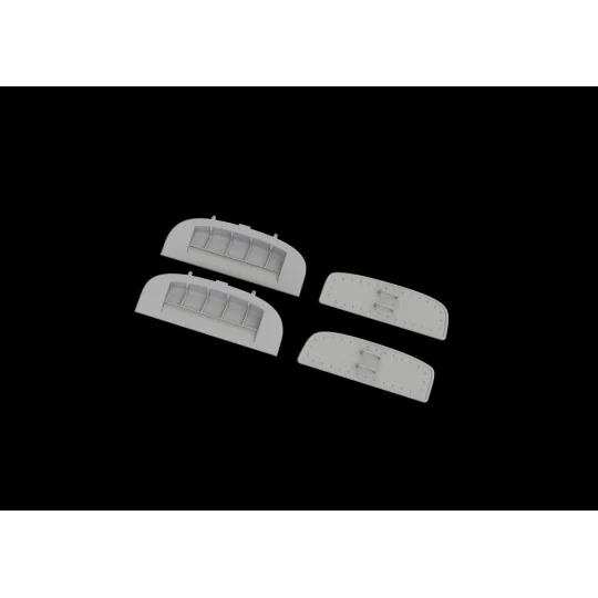 F-4E FOD covers PRINT 1/48 MENG, 1/48 - Eduard Accessories 648909