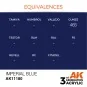 Imperial Blue 17ml - AK Interactive AK11180