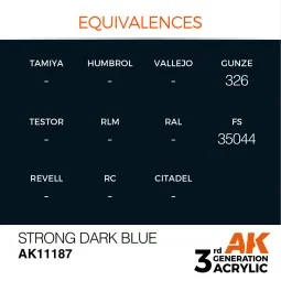 Strong Dark Blue 17ml - AK Interactive AK11187 2