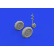 Bf 109K-4 wheels 1/48 EDUARD, 1/48 - Eduard Accessories 648914