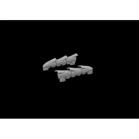 Hurricane Mk.II exhaust fishtail PRINT 1/48 ARMA HOBBY, 1/48 - Edua...