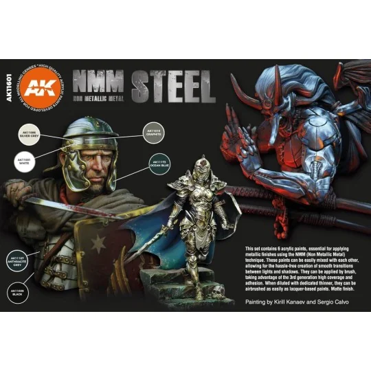 NON METALLIC METAL: STEEL - AK Interactive AK11601