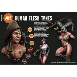 HUMAN FLESH TONES - AK Interactive AK11603 2