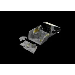Bf 109G-10 cockpit PRINT 1/48 EDUARD - Eduard Accessories 648926
