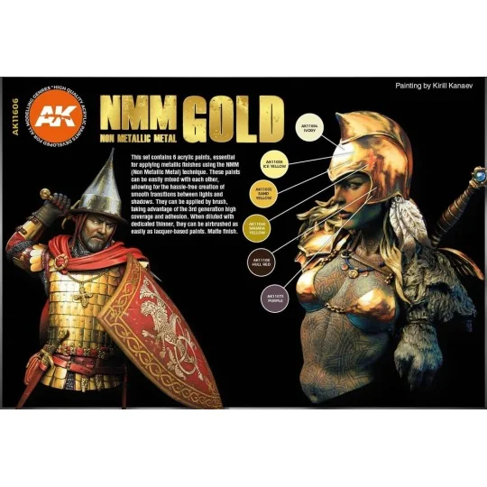 NON METALLIC METAL: GOLD - AK Interactive AK11606