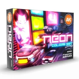 NEON COLORS SET - AK Interactive AK11610