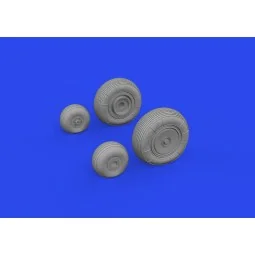 Mi-4 wheels 1/48 TRUMPETER - Eduard Accessories 648927